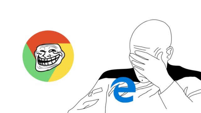 Microsoft sunumunda Chrome rezilliği