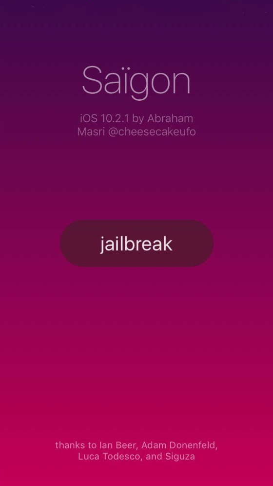 iOS 10.2.1 jailbreak