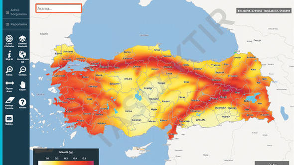 Afad Deprem Sorgulama Sistemi