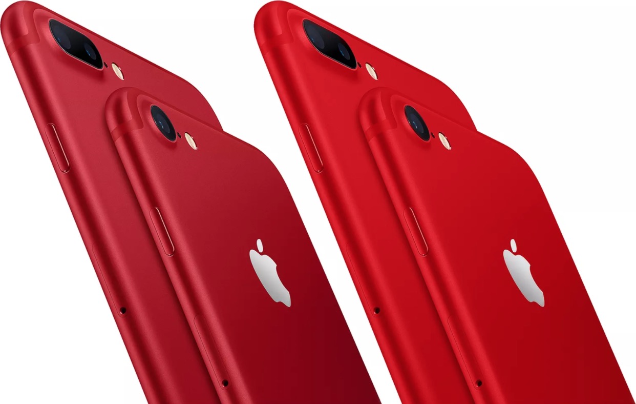 Kırmızı iPhone 8