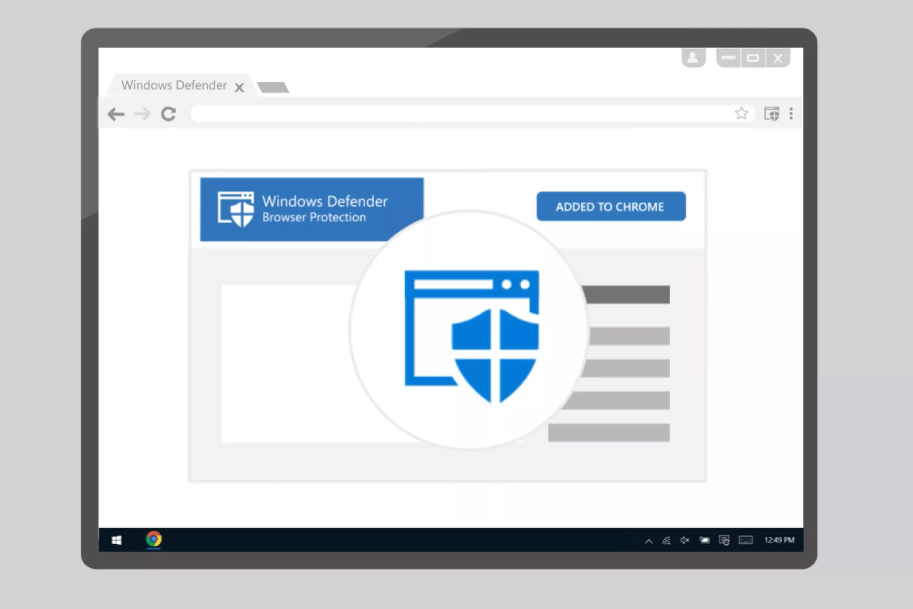 Windows Defender tarayıcı koruması