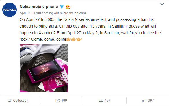 Nokia N serisi geri dönüyor!