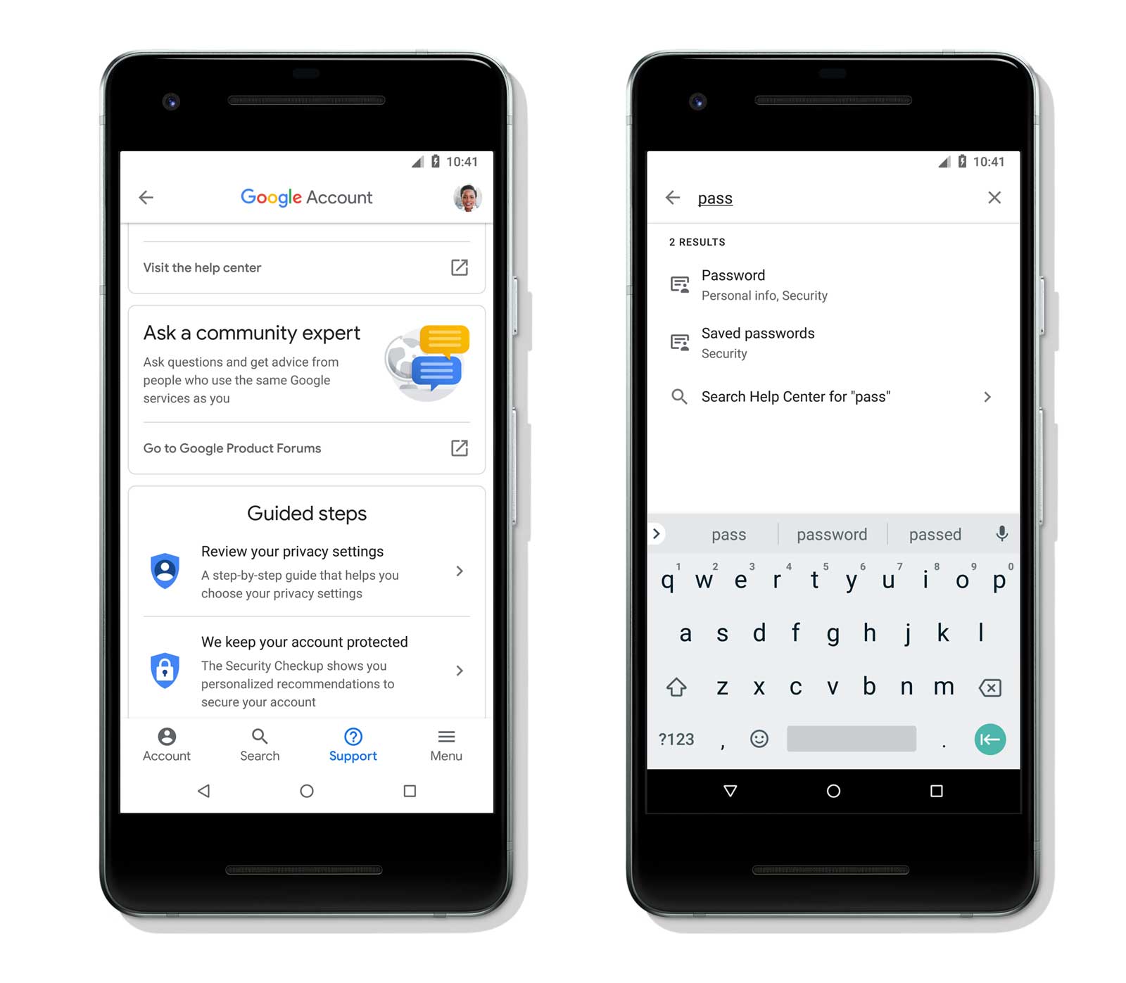 Android Google Hesap