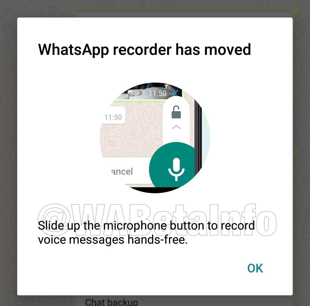 WhatsApp ses kaydı