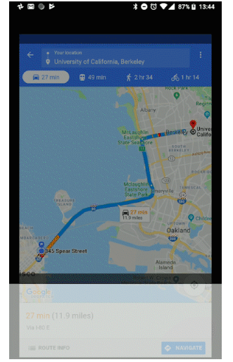 google maps go