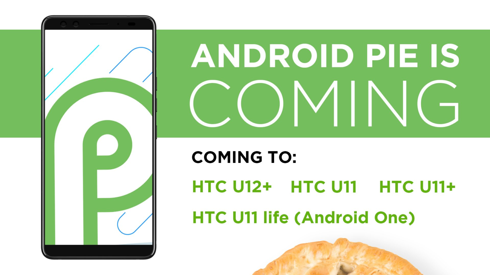HTC Android 9.0 Pie güncellemesi