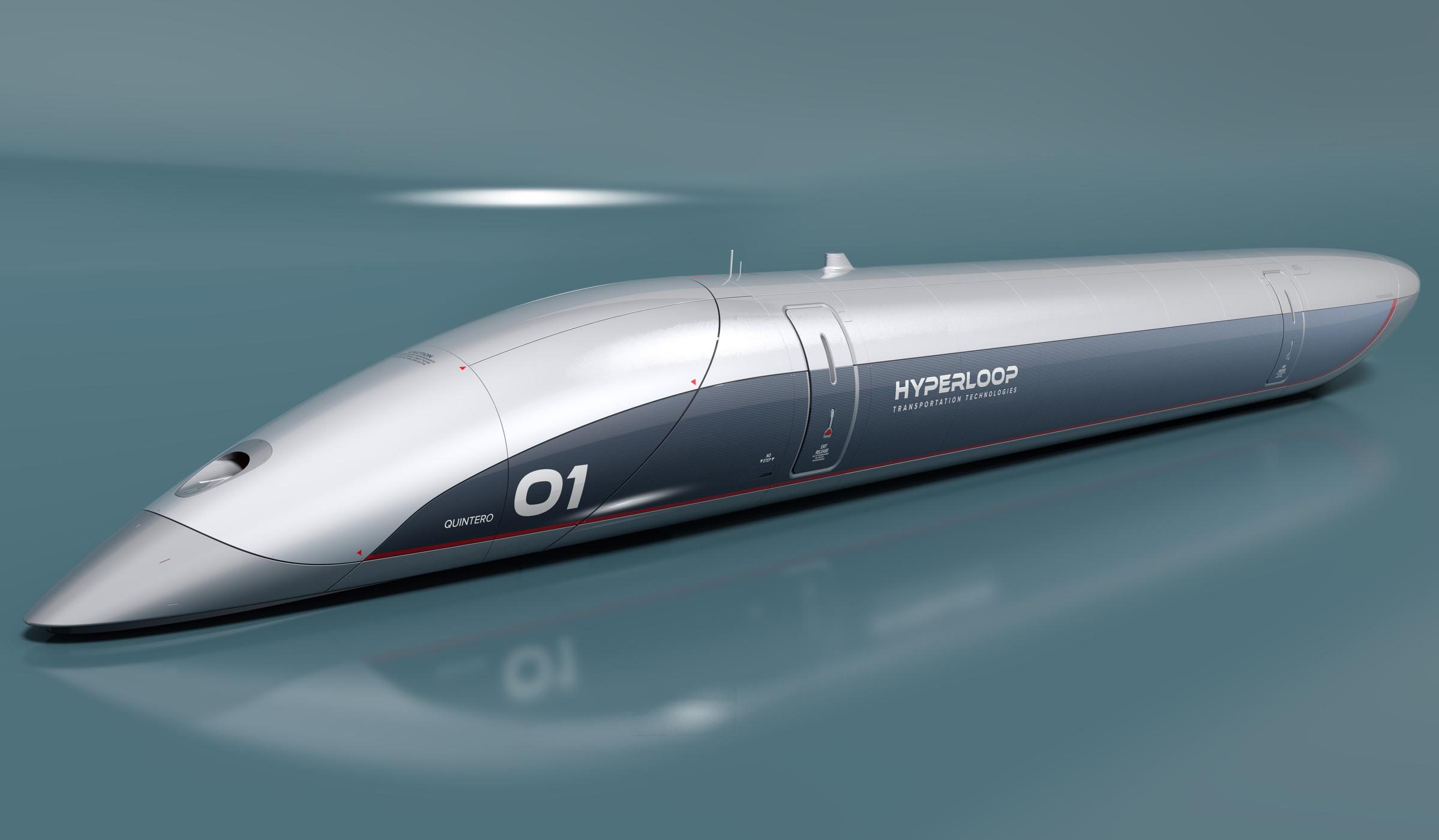 HyperloopTT firmasının yolcu kapsülü ortaya çıktı