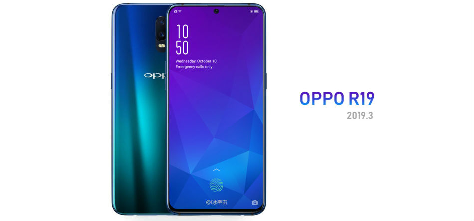 Oppo R19 tasarımı