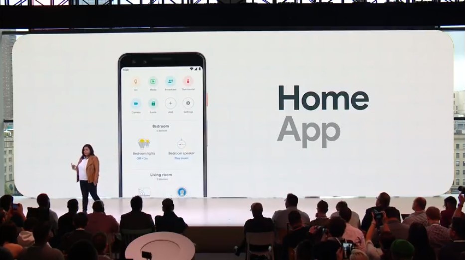 google home hub app
