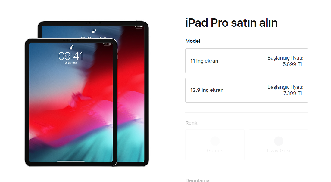 Yeni iPad Pro Türkiye fiyatı