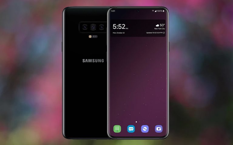 katlanabilir telefon ve galaxy s10 