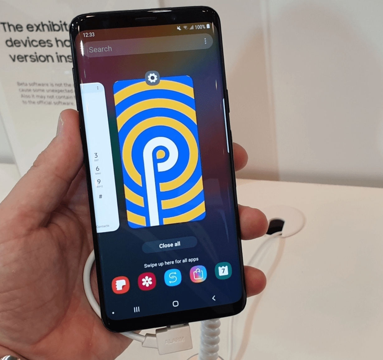 Galaxy S9 Android Pie ve One UI