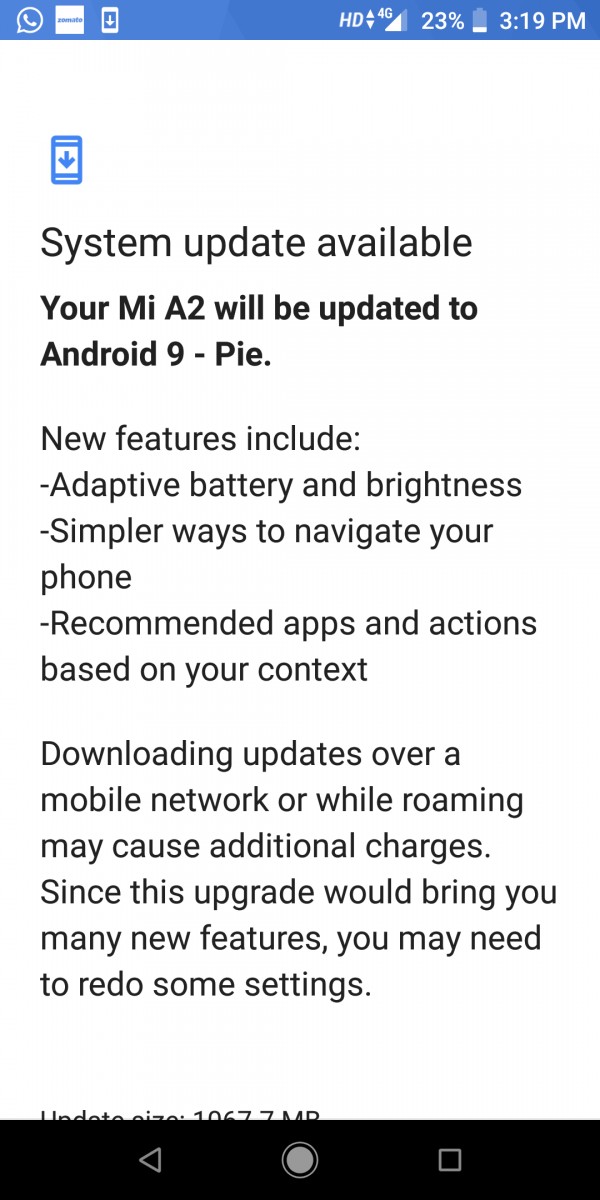 Xiaomi Mi A2 için Android 9 Pie yayınlandı