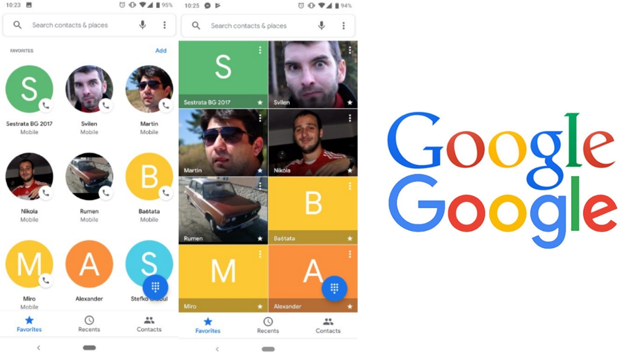 Google uygulama arayüzleri değişiklikleri şimdi Google Telefon için geldi! SDN-1