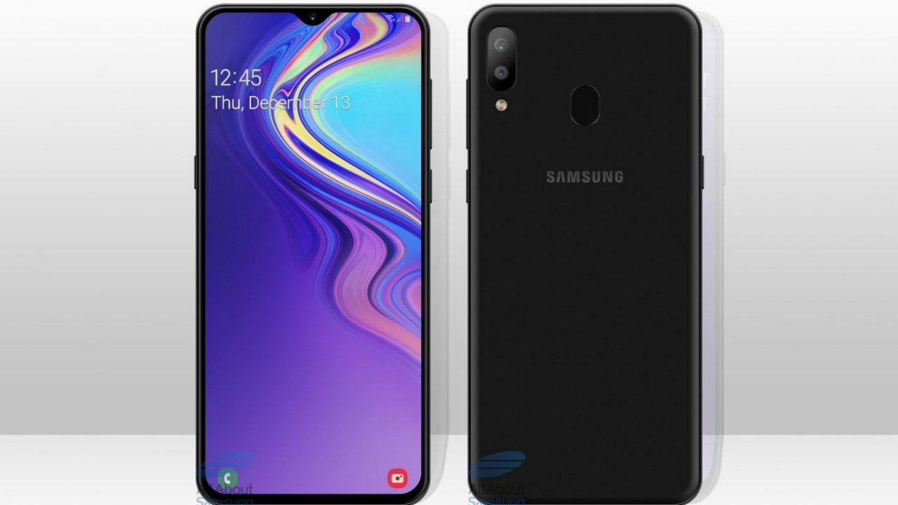 Samsung Galaxy M20 tasarımı tamamen netleşti! SDN-1