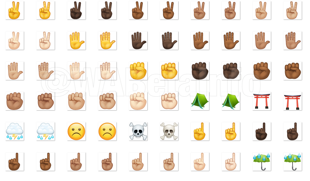 WhatsApp emojileri