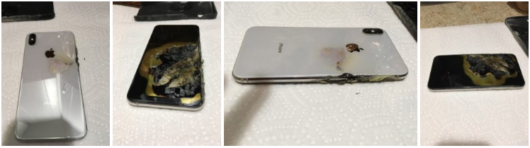 iphone xs max patladı iddiası