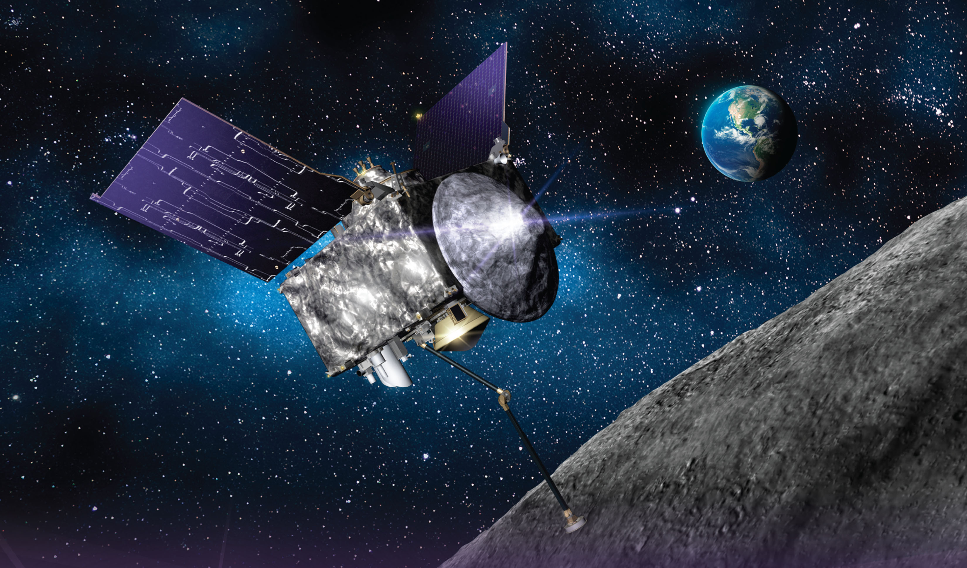 NASA uzay aracı OSIRIS-REx büyük keşfe imza attı!
