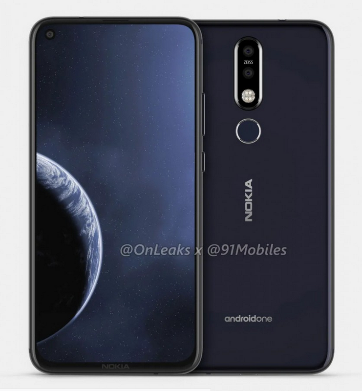 Nokia 8.1 Plus render görüntüleri