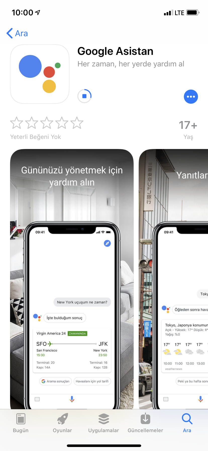 Türkçe Google Asistan iOS için yayınlandı! SDN-1