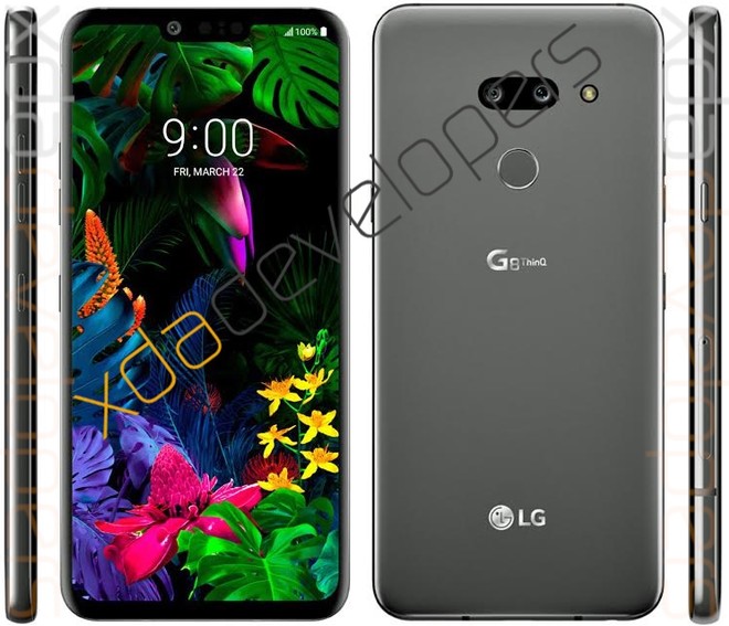 LG G8 ThinQ Render görüntüleri