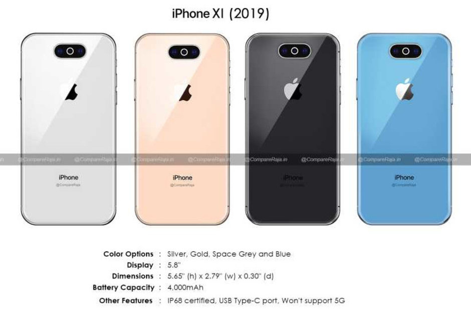 2019 iPhone XI özellikleri ve renk seçenekleri
