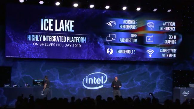 Intel 10 nm Ice Lake işlemciler