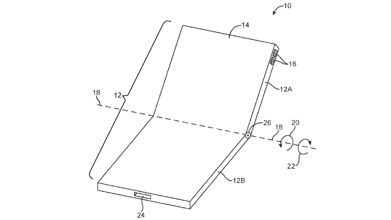 Apple katlanabilir telefon patenti ile gündeme düştü! SDN-1