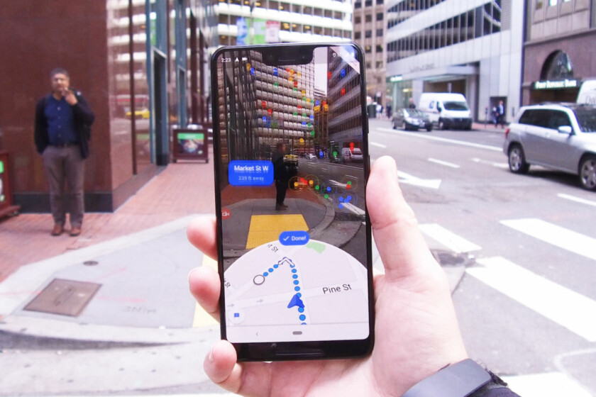 Google Maps AR navigasyon özelliği test aşamasında! SDN-2