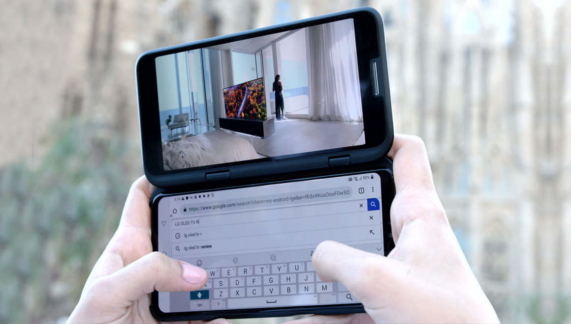 Ekranı çıkarılabilen LG V50 ThinQ 5G tanıtıldı!