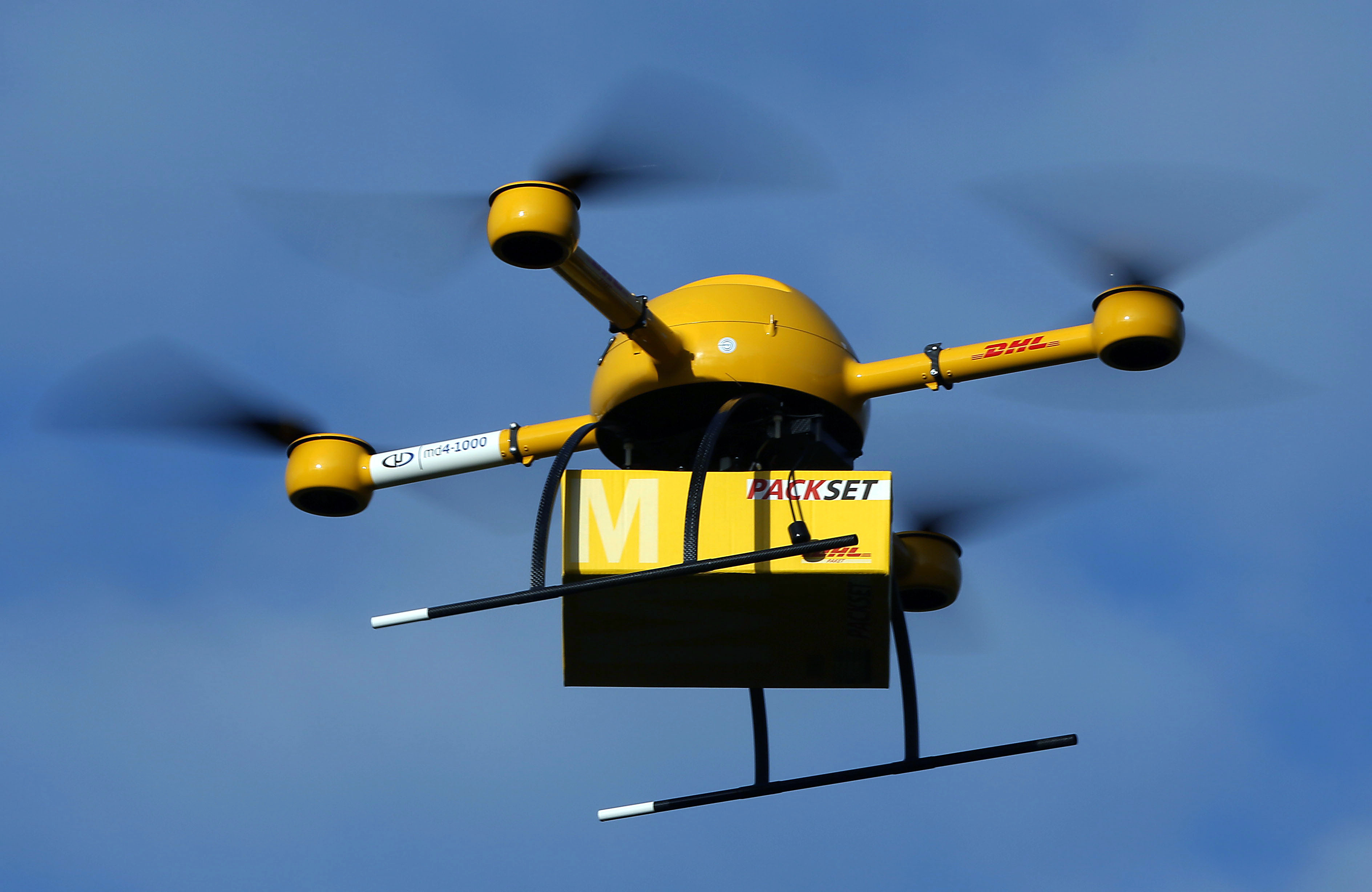 PTT drone ile kargo teslimatı