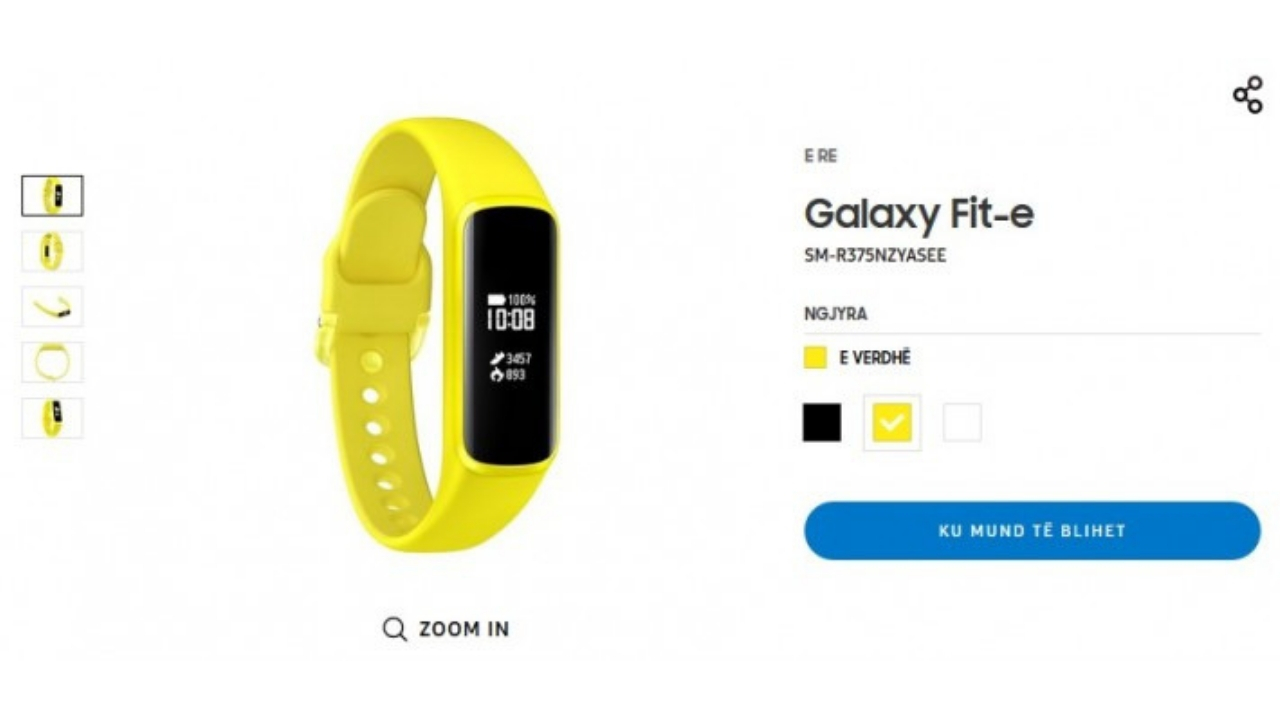 Samsung Galaxy Fit e resmi web sitesinde görüntülendi! - ShiftDelete.Net