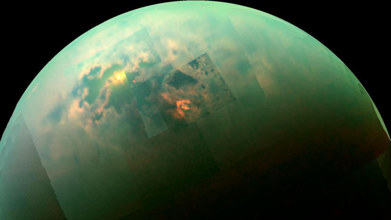 Satürn’ün Titan uydusuna yakından bakış!