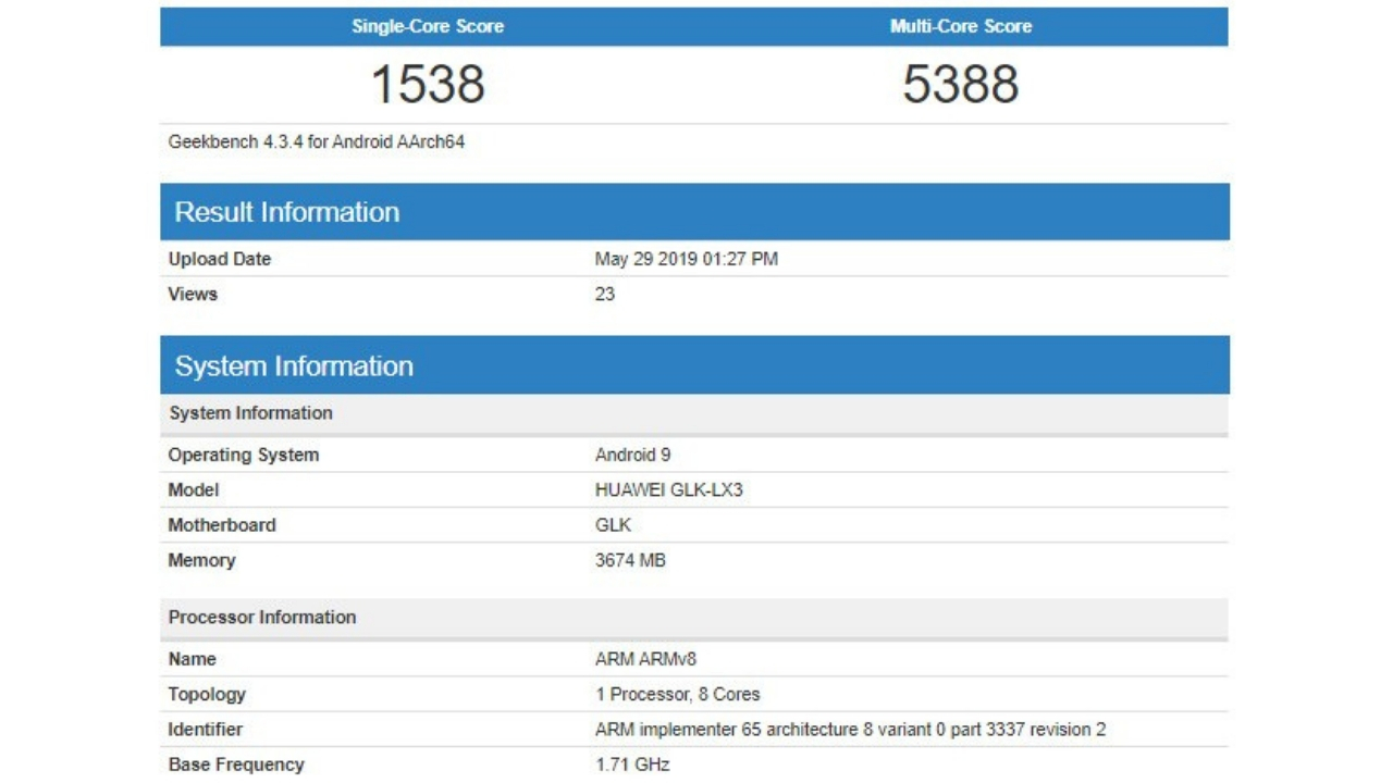 Huawei Nova 5i Geekbench sonuçları ile dikkat çekti! - ShiftDelete.Net