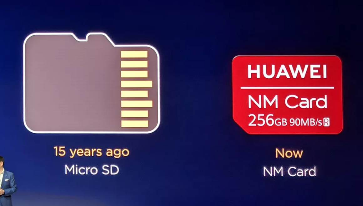 Huawei'yi bir darbe daha hafıza kartı kullanamayacak