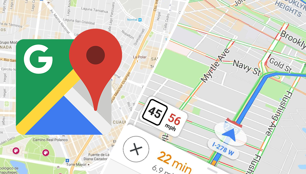 google haritalar hiz gostergesi