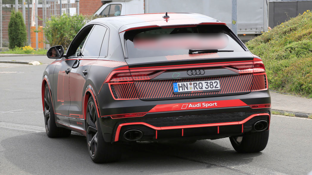 audi rs q8 kamuflajsız 4