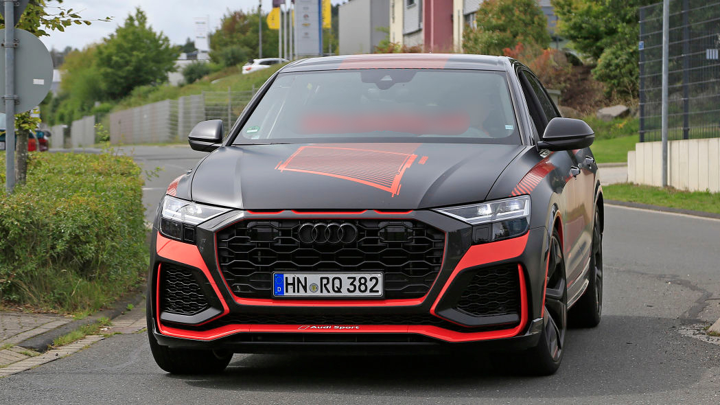 audi rs q8 kamuflajsız 2