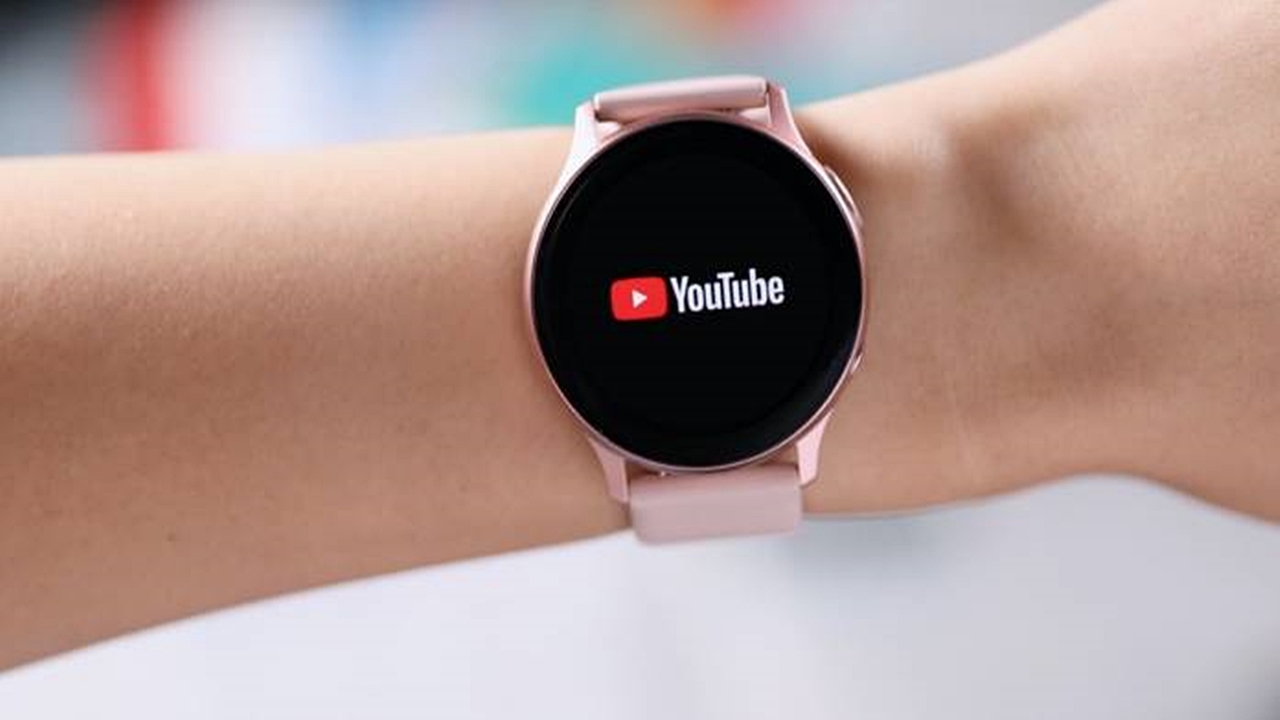 galaxy watch active 2 youtube app