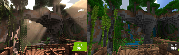 Minecraft RTX desteği ile daha gerçekçi olacak