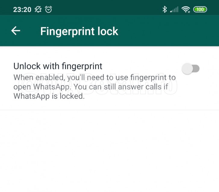 WhatsApp parmak izi kilidi ile korunacak