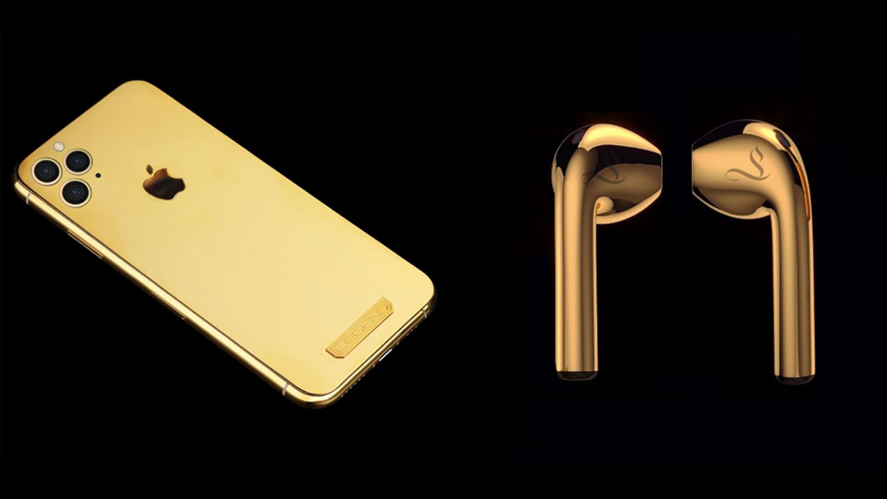 Altın kaplama iPhone 11 pro fiyatı
