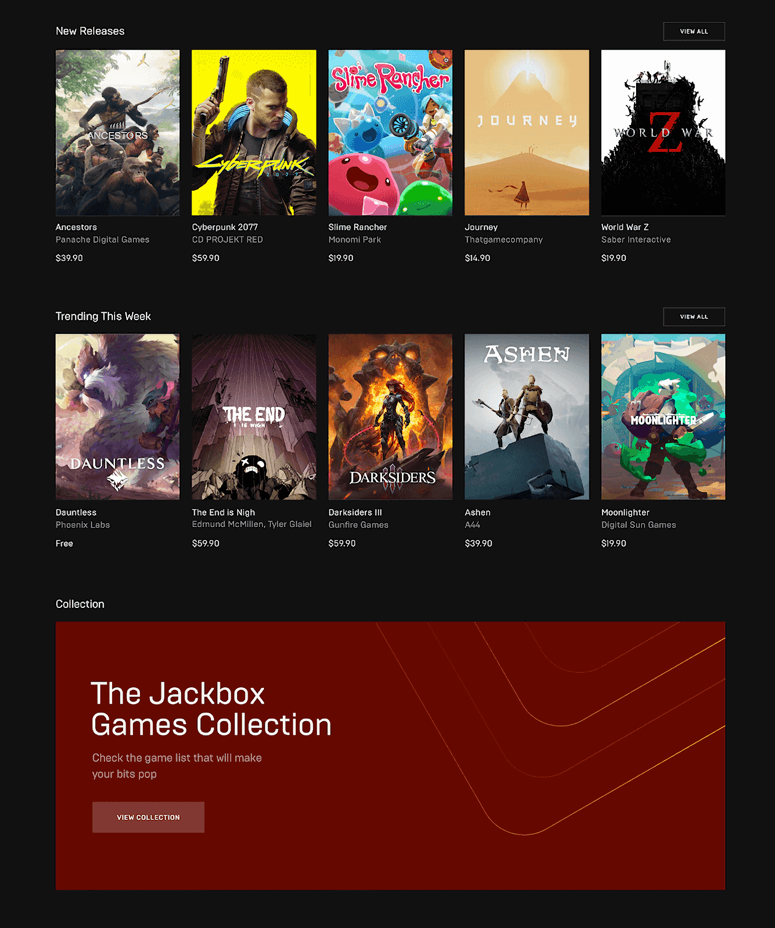 Epic Games Store - 2