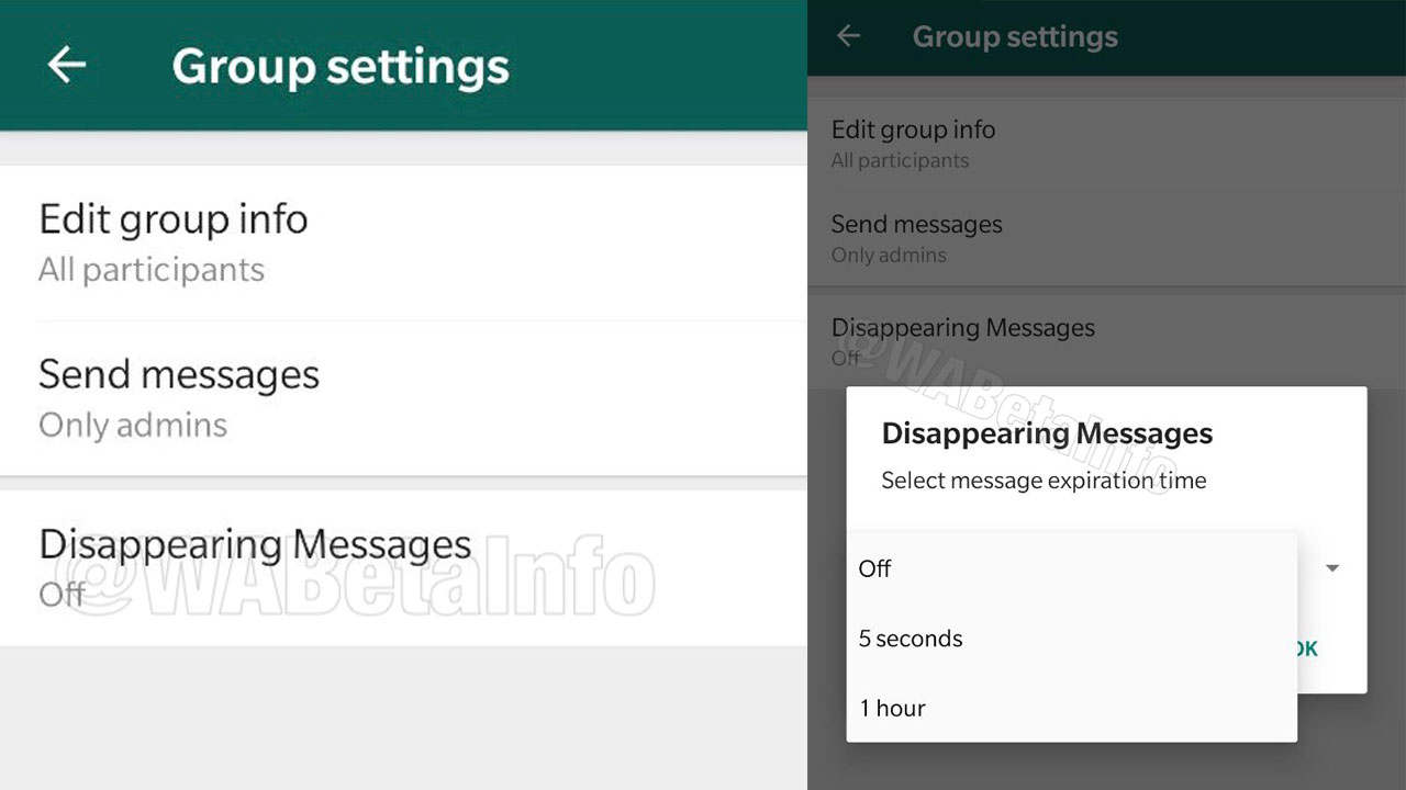 WhatsApp yeni özelliği kendini imha eden mesajlar kendini silen mesajlar