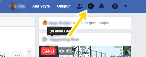 facebook spam kutusu nerede