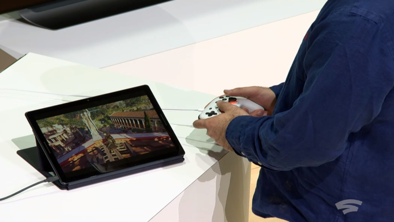 Google Stadia oyun kolu