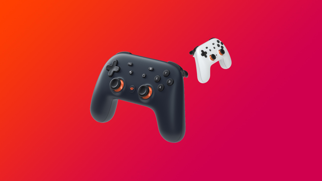 Google Stadia kontrolcüsü