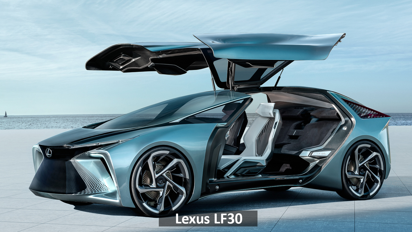 Tokyo Motor Show etkinliğinde tanıtılan Lexus LF30 modeli