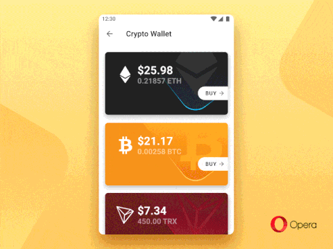 opera bitcoin cüzdanı