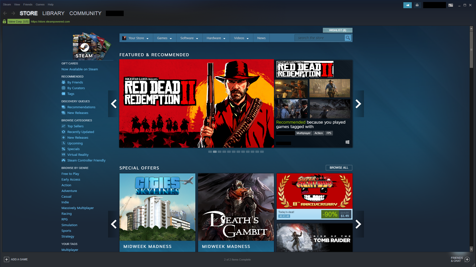 Red Dead Redemption 2 Steam platformunda yayınlacak